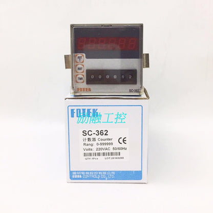 1pcs    FOTEK SC-362 counter 3 months warranty