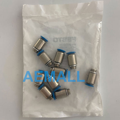 1pack(10pcs) Festo NPQE-DK-G18-Q8-P10 8112973 Push-in Fitting