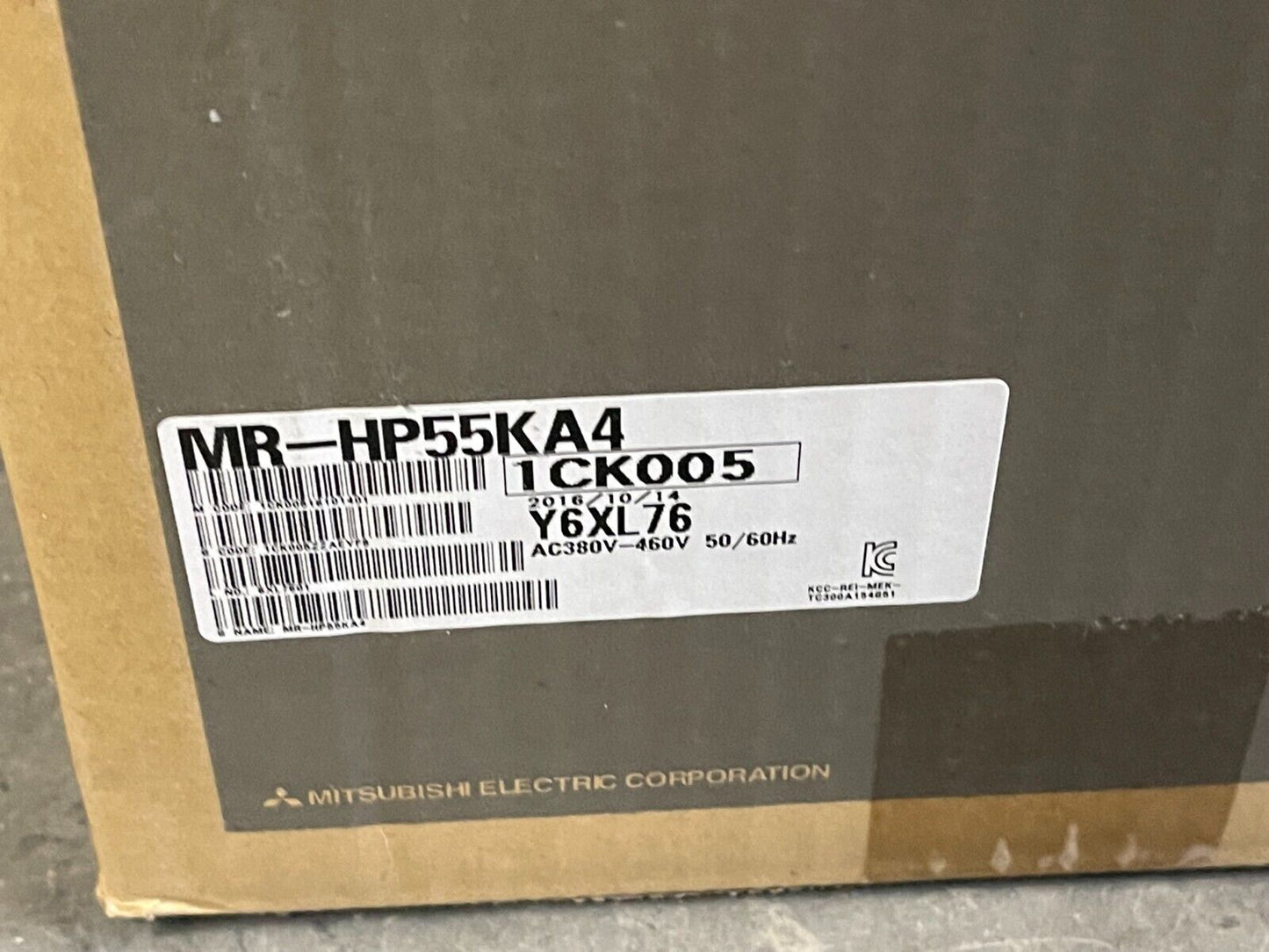 Mitsubishi Electric MR-HP55KA4 AC Servo | Ship to World | 55HP Shipment Service - MITSUBISHI ELECTRIC