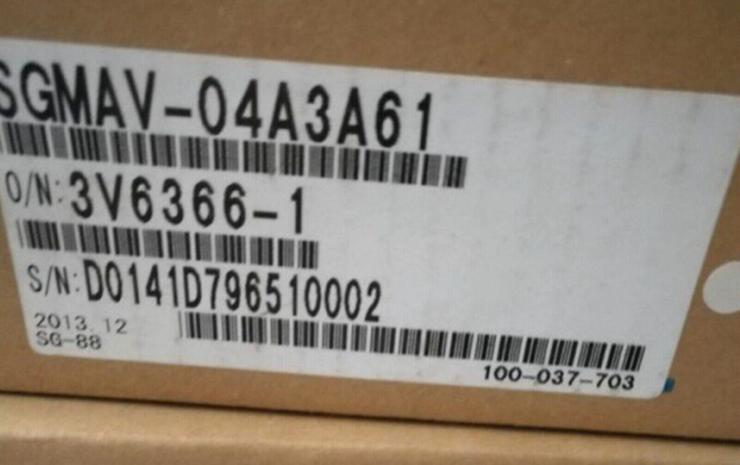 YASKAWA SGMAV-04A3A61 Servo Motor - YASKAWA