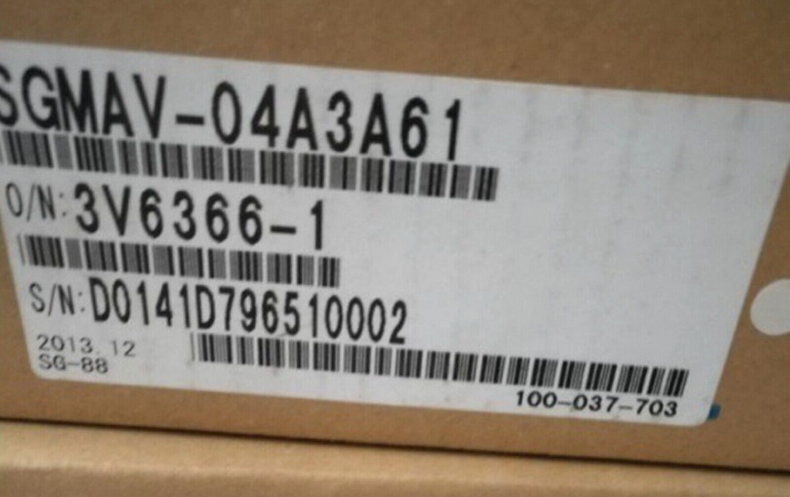 YASKAWA SGMAV-04A3A61 Servo Motor - YASKAWA