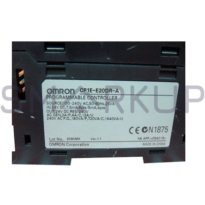 new In Box OMRON PLC CP1E-E20DR-A CP1EE20DRA Programmable Logic Controller