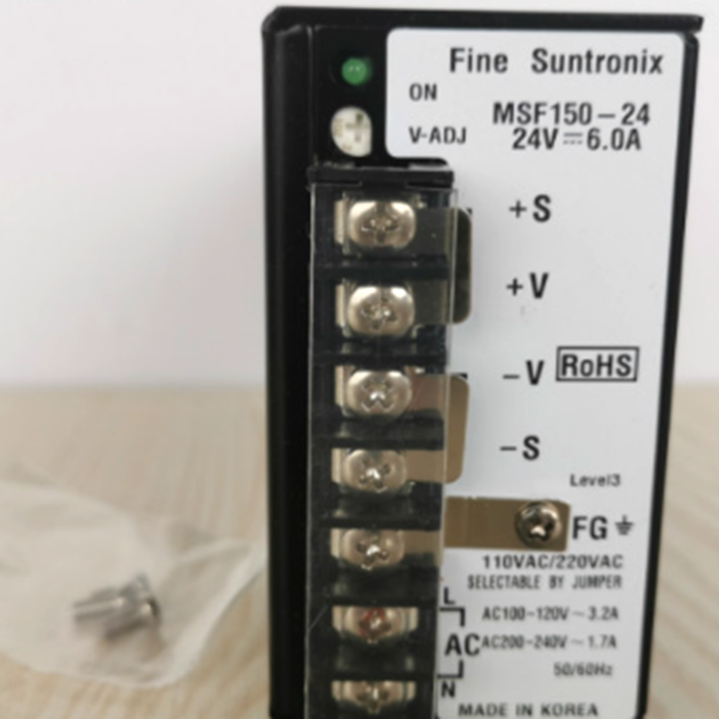 FINE SUNTRONIX MSF150-24 6A 24V Power Supply - FINE SUNTRONIX