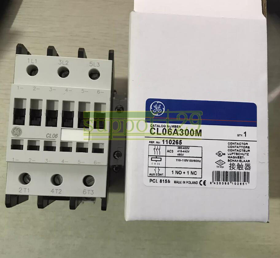 new  ONE GE CL06A300M AC contactor AC110V