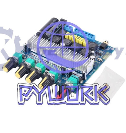 DC 12-24V Bluetooth 5.0 TPA3116D2 Digital Audio Amplifier Board 100W+50W+50W