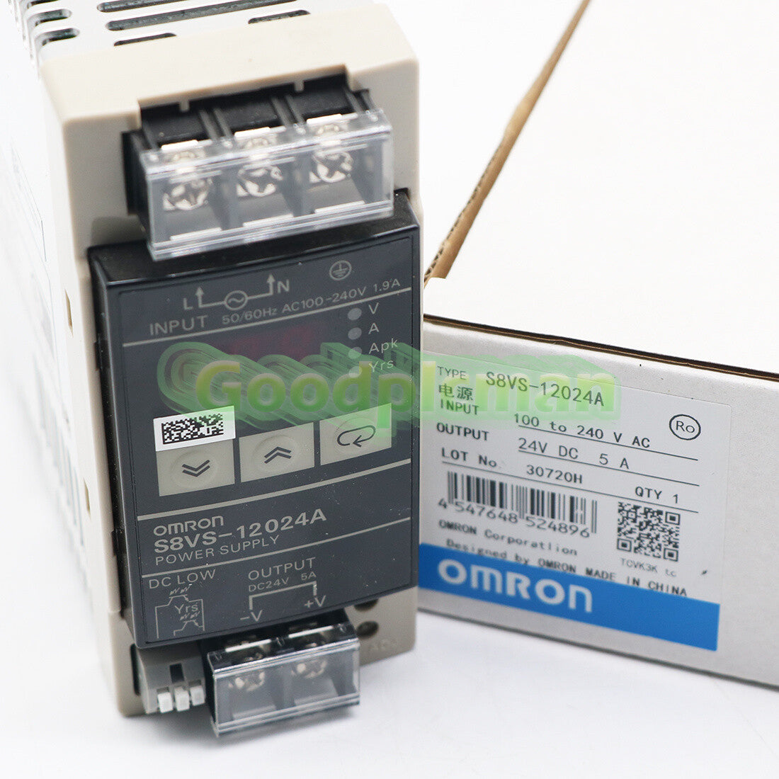 1Pcs S8VS-12024A Omron Switching Power Supply S8VS12024A /