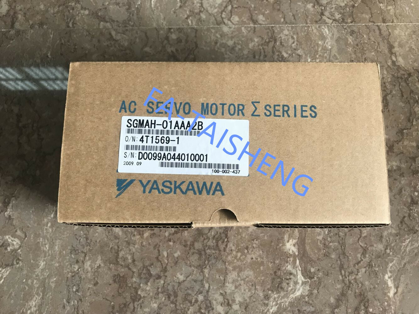 YASKAWA AC SERVO MOTOR SGMAH-01AAA2B SGMAH01AAA2B
