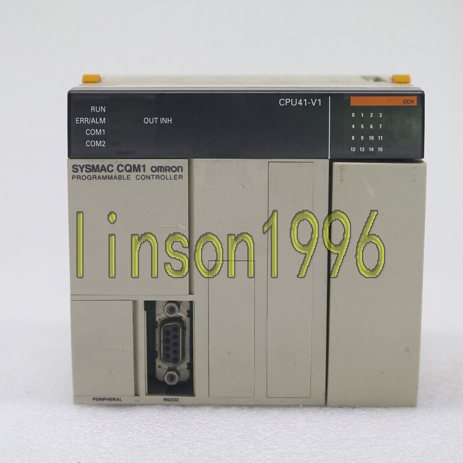 Used OMRON CQM1-CPU41-V1 Module, Tested in Good Condition - OMRON