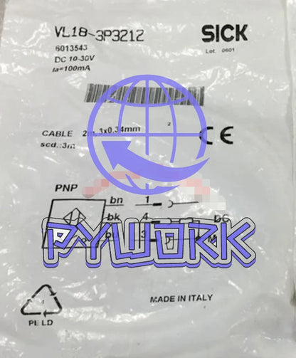 1PC SICK Photoelectric Switch VL18-3P3212 free shipping