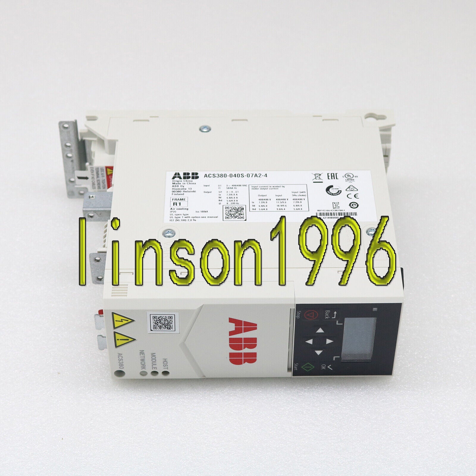 ABB Inverter ACS380-040S-07A2-4 3P AC380V~480V 3KW Inverter 1PC Boxed - ABB