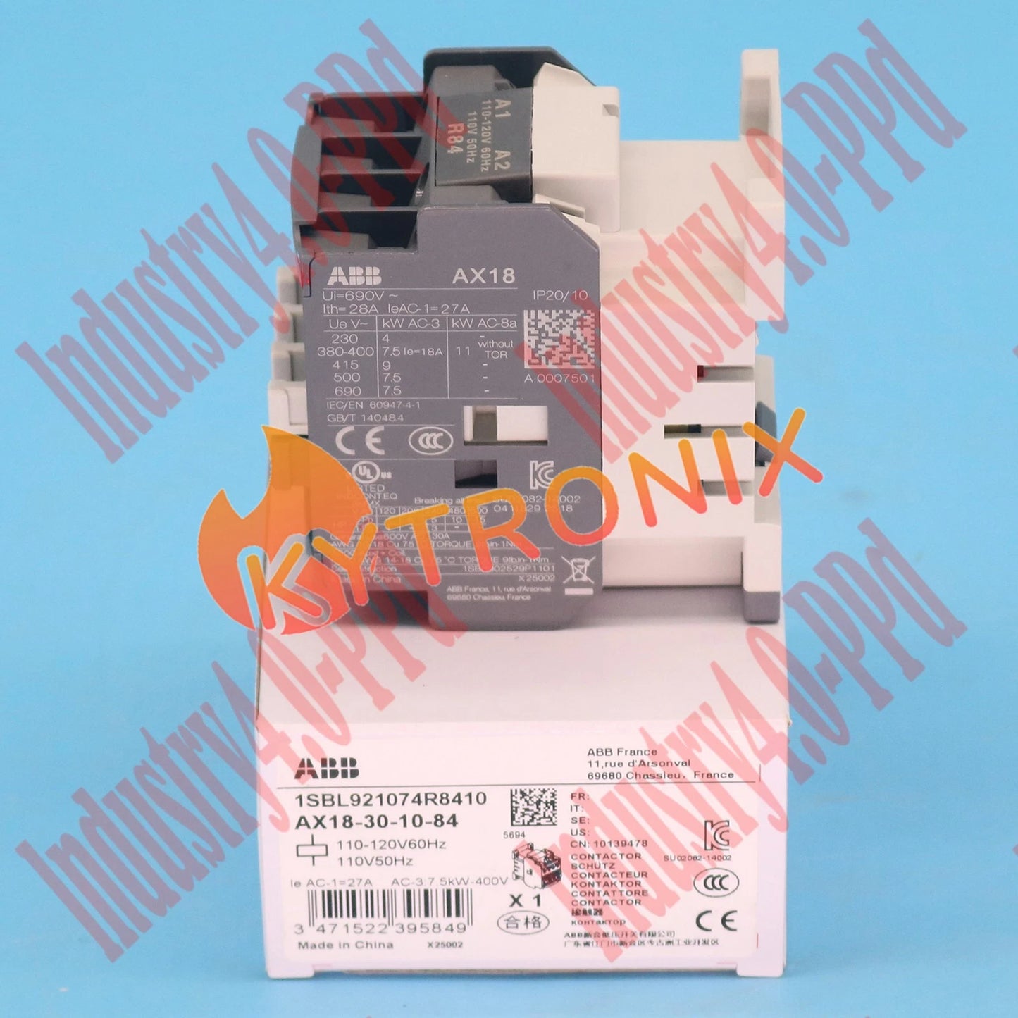 1pc ABB AX18-30-10 AX18-30-10-84 AC110V AC Contactor Quality assurance
