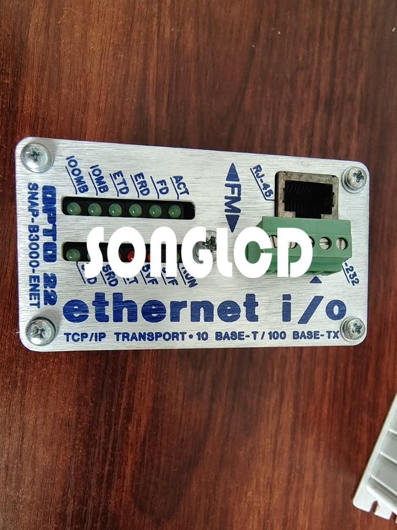1pcs SNAP-B3000-ENET Ethernet Module for Networking Solutions - SNAP