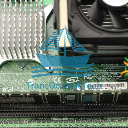 1PCS Intel Motherboard D865GBF/D865PERC with Fan CPU Memory
