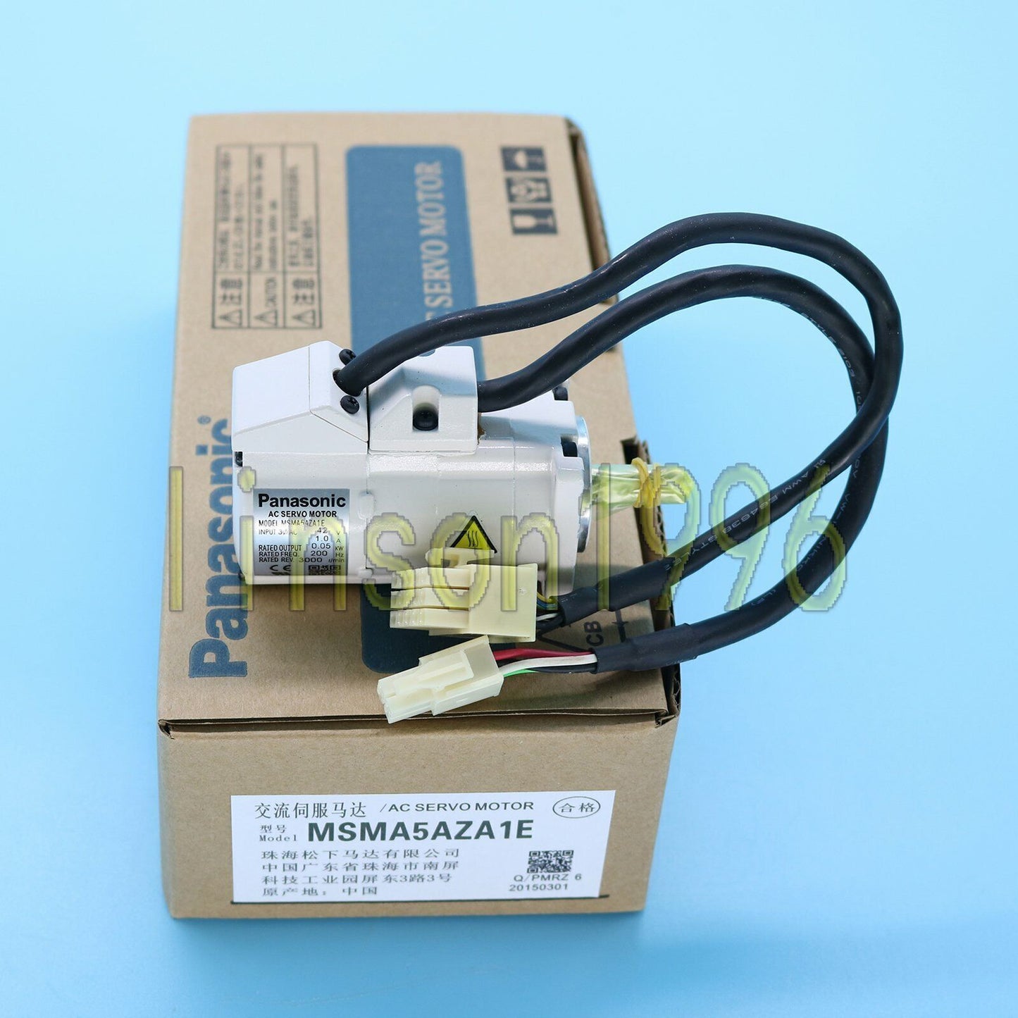 PANASONIC AC Servo Motor MSMA5AZA1E One Year - PANASONIC