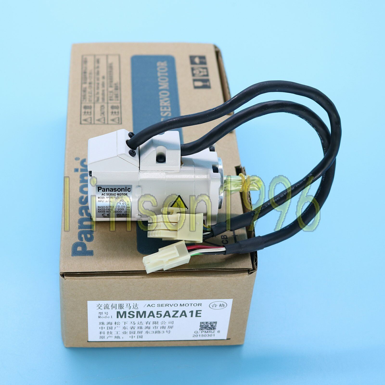 PANASONIC AC Servo Motor MSMA5AZA1E One Year - PANASONIC