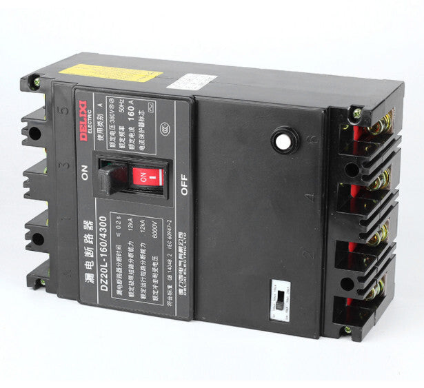 Delixi DZ20L-160/4300 DZ20L160/4300 4P Circuit Breaker