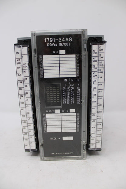 used Allen Bradley 1791-24A8 Block Module *Tested* - ALLEN BRADLEY