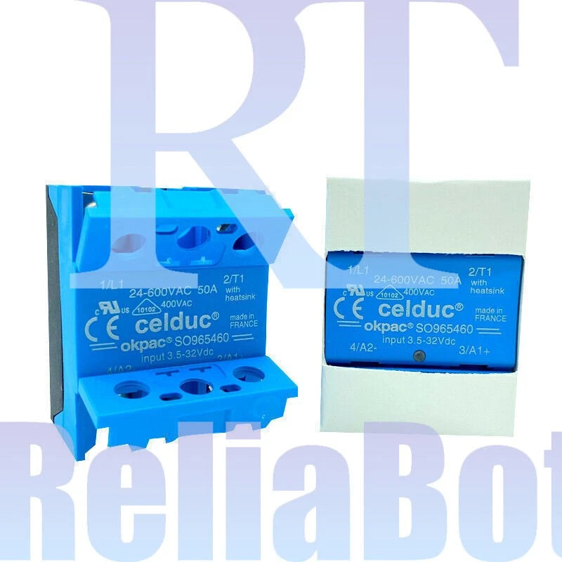 for Celduc Okpac Solid State Relay SO965460 50A/24-600VAC PLC