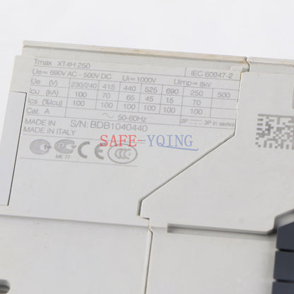 new ONE ABB SACE TMAX XT4H250 3P Electric Circuit Breaker - ABB