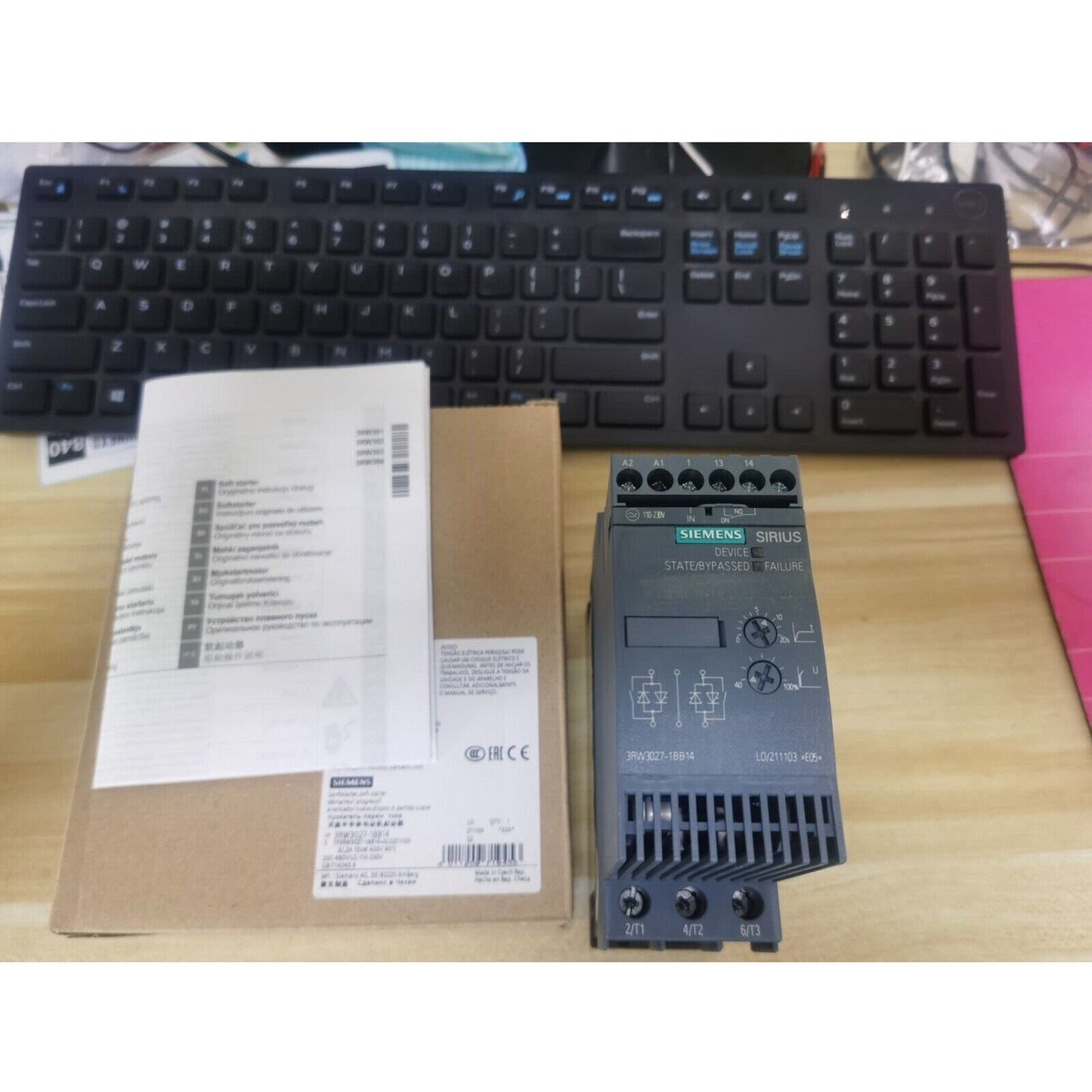 New SiemensONE 3RW3027-1BB14 Soft Starter 15KW – 1-Year Warranty - SIEMENS