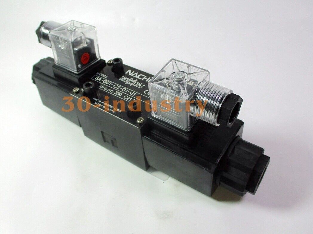 NACHI Solenoid Valve SA-G01-C5-C1-31 110V Double-Head - 1PCS - NACHI