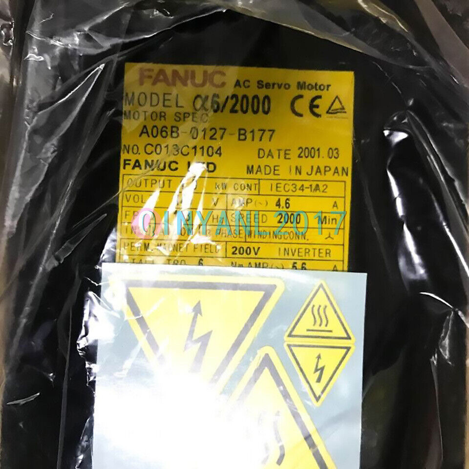 New FANUC Servo Motor A06B-0127-B177 - High-Quality Industrial Motor - FANUC