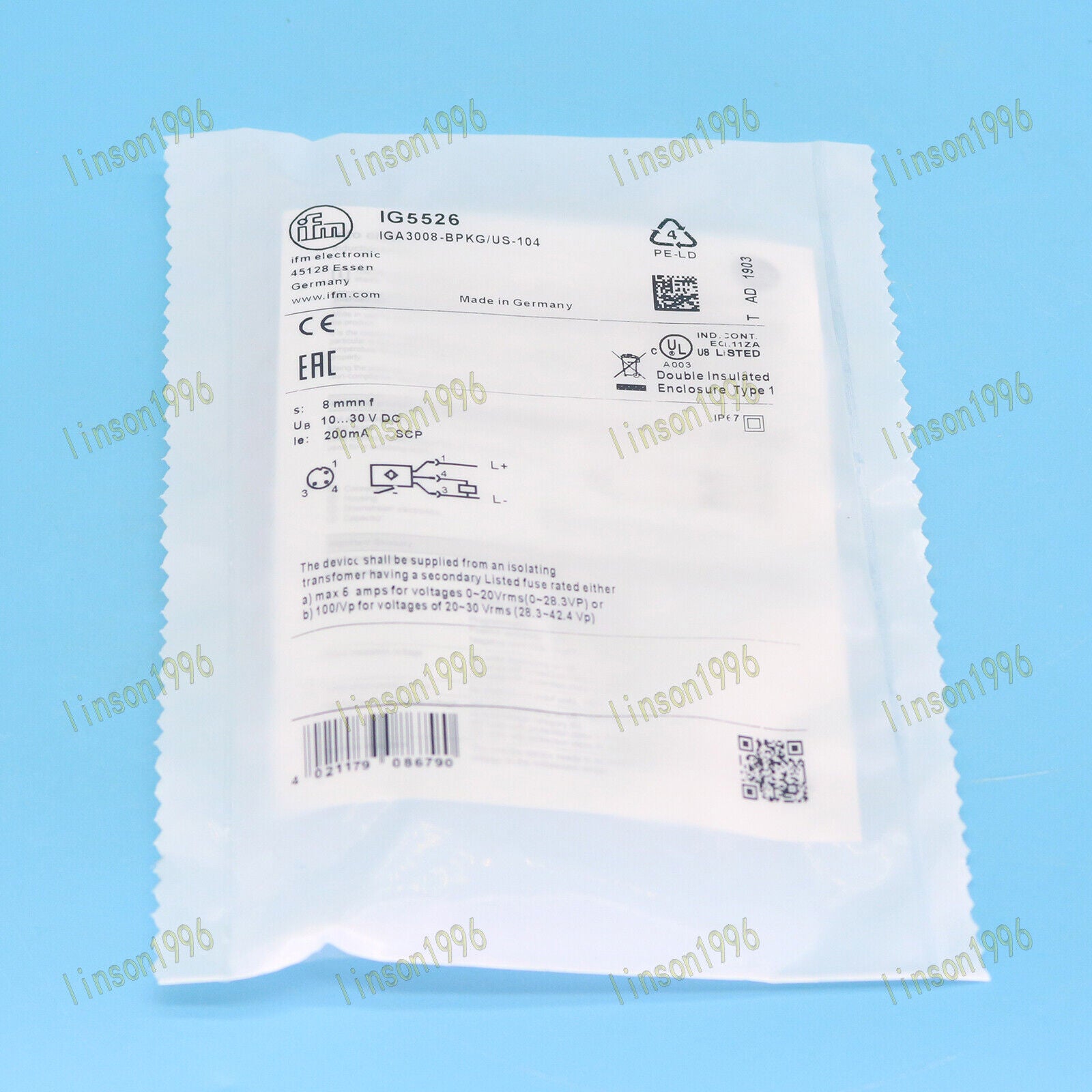 IG5526 IFM Proximity Switch Fast - D-MOD