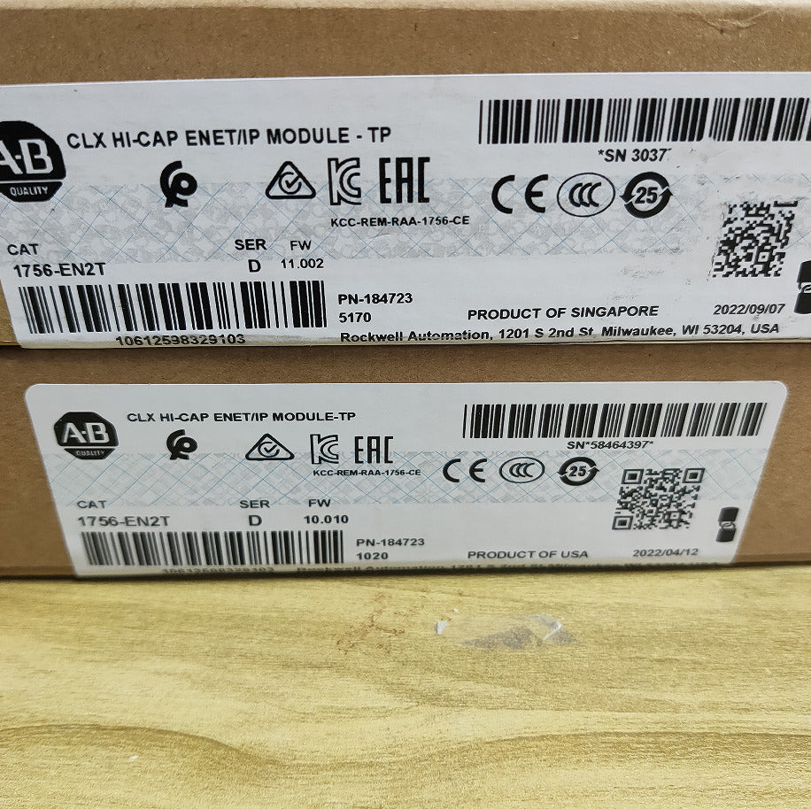 ControlLogix EtherNet IP Module 1756EN2T Factory Sealed - CONTROLLOGIX