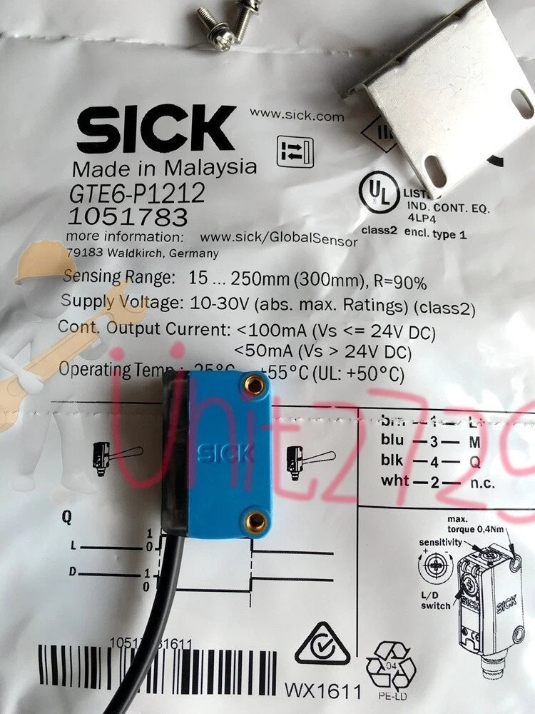 1PCS SICK GTE6-P1211 GTE6-P1212 Photoelectric switch