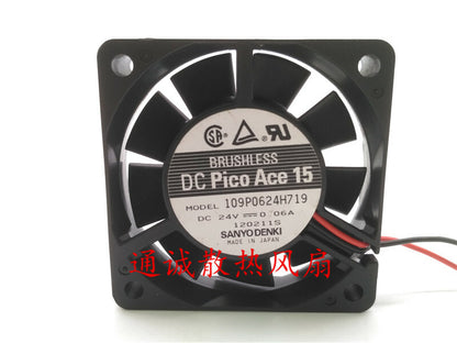 DC Pico Ace 15 109P0624H719 24V 0.06A 6cm 6015 Inverter Fan