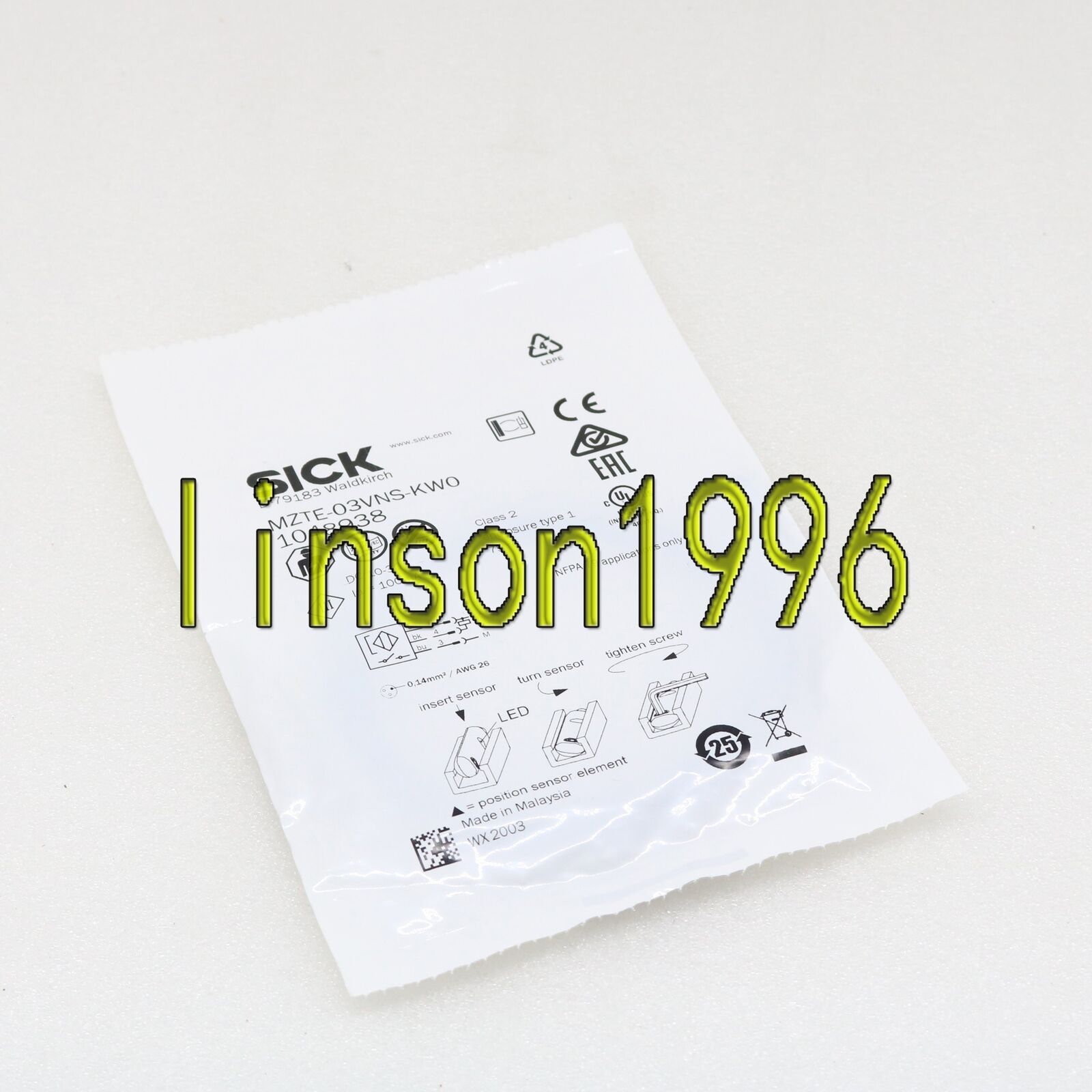 SICK Magnetic Switch MZTE-03VNS - SICK