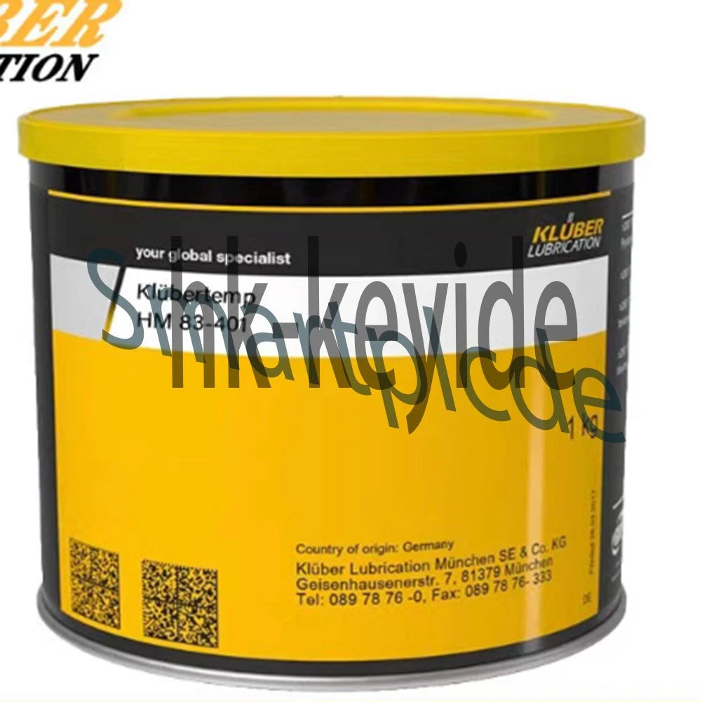1PCS KLUBER Lubrication Klubertemp HM 83-401 Grease 1Kg (2.2 LB)