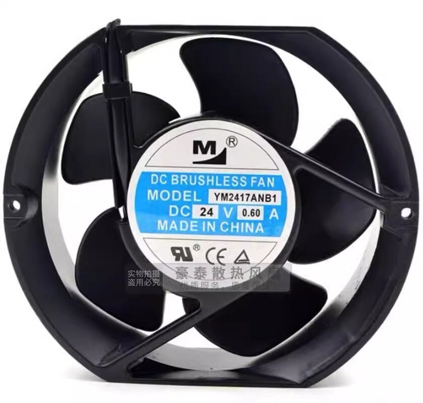 1PCS YM2417ANB1 17251 DC24V 0.60A Cooling Fan