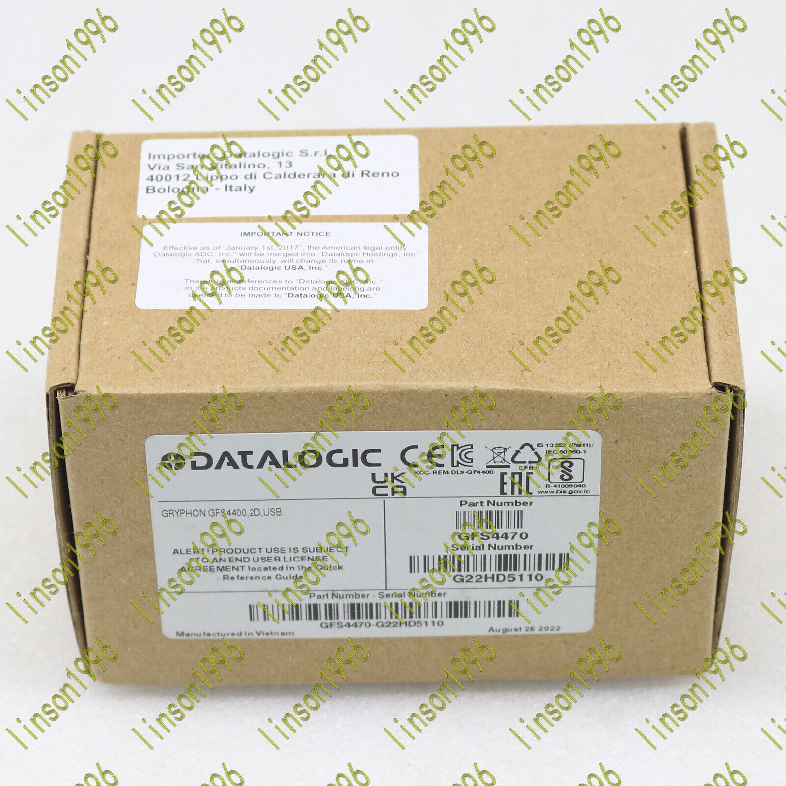 Datalogic Gryphon GFS4470 USB 2D Barcode Scanner - DATALOGIC