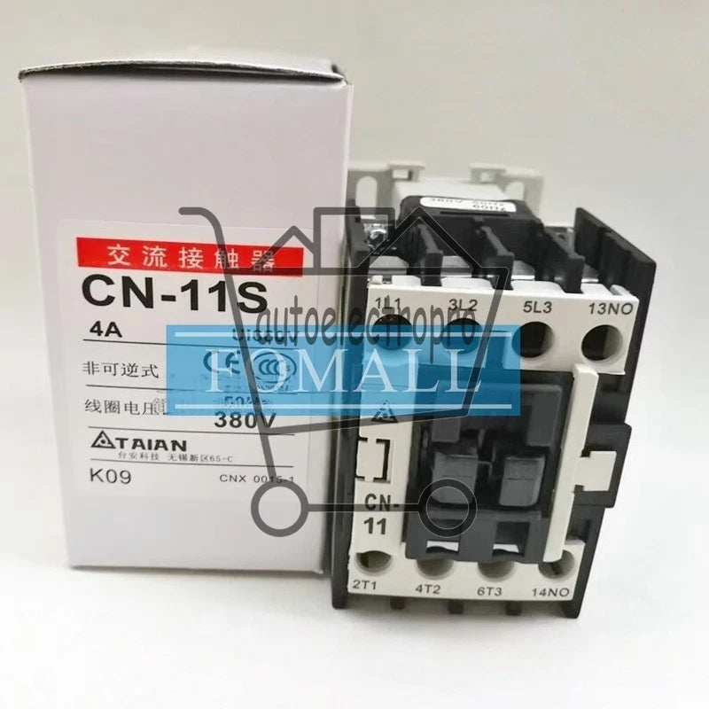 1Pcs AC contactor CN-11S 4A 24V/36V/48V/110V/220V/380V