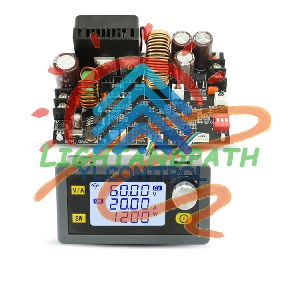 XY6020L 1200W DC 6V-70V to 0-60V Buck Module CNC Adjustable DC Voltage Regulator