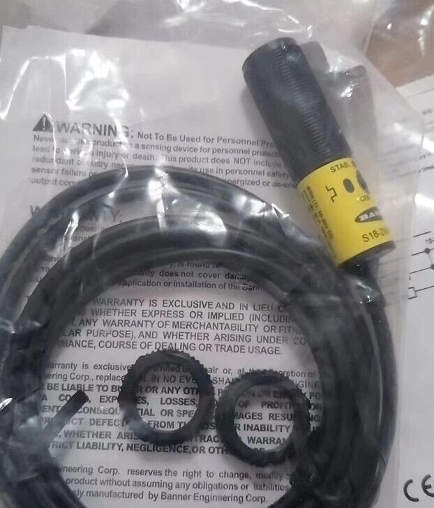 new 1pcs BANNER S18-2VNDL-2M Photoelectric Switch Sensor - BANNER