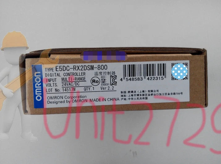 Digital Omron Temperature Controller E5DC-RX2DSM-800 In Box -