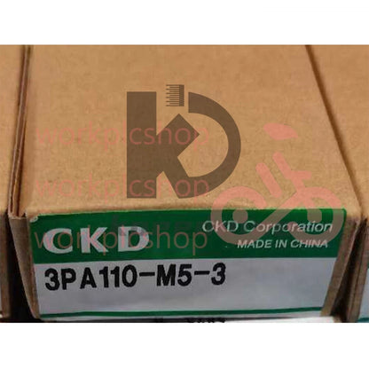 1PCS CKD 3PA110-M5-3 DC24V 3PA110-M5-3-DC24V solenoid valve
