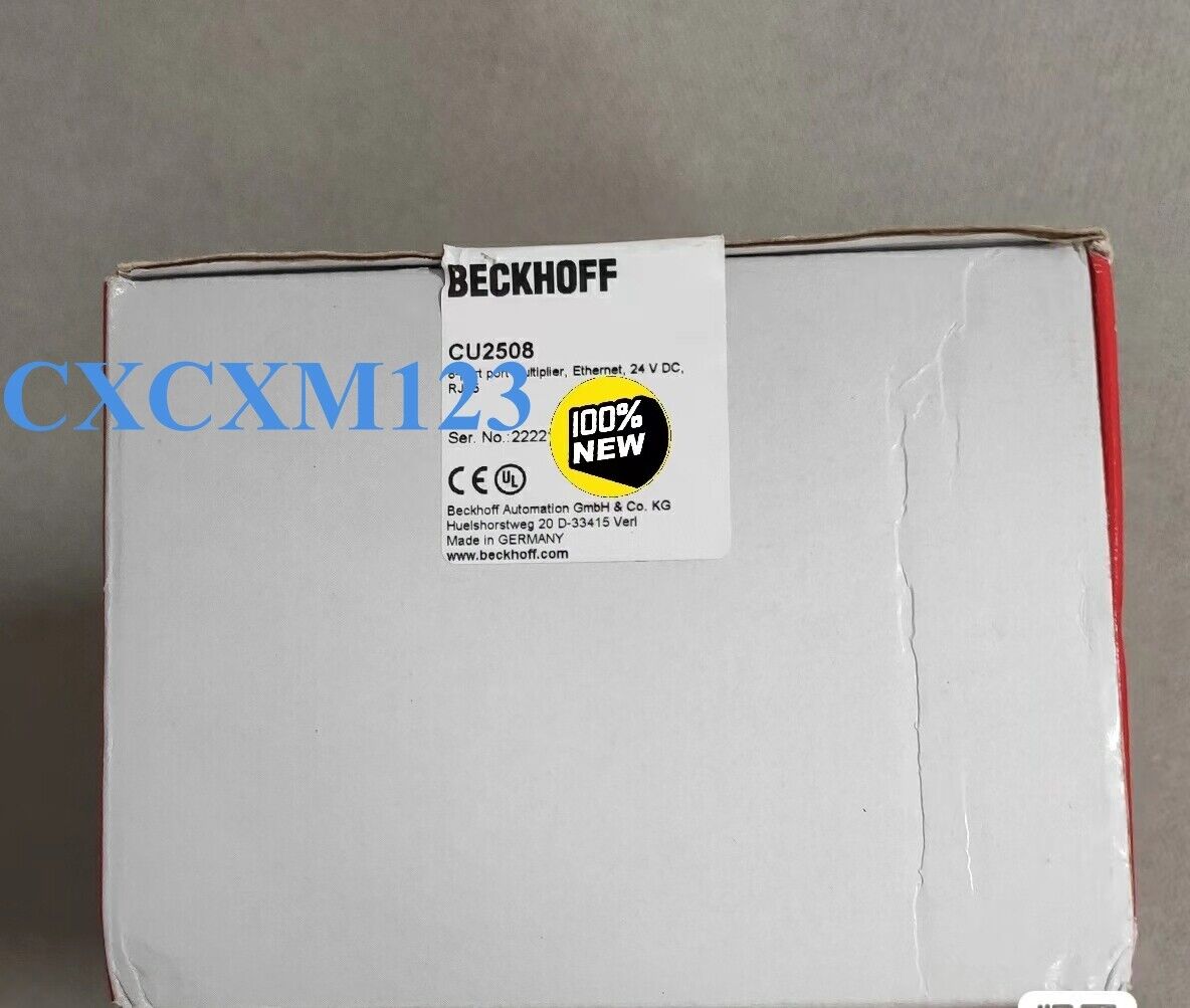 new 1PCS  WITH BOX BECKHOFF Switch CU2508  Fast delivery#