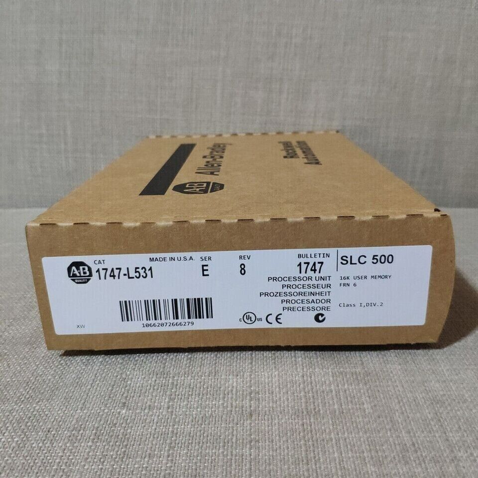 New Allen Bradley 1747-L531 CPU Processor Unit Module 1747L531 - ALLEN BRADLEY