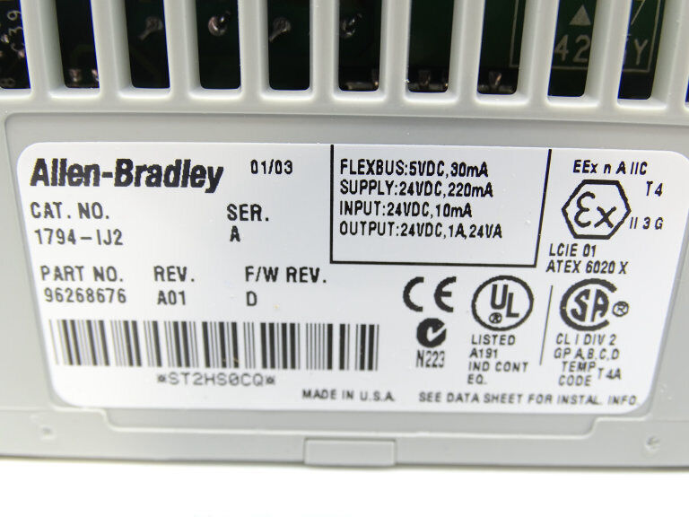 Allen Bradley 1794-IJ2 Series A PLC Module - ALLEN BRADLEY