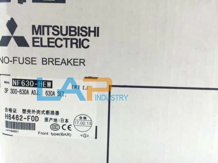 new 1PC  For Mitsubishi Circuit Breakers NF630-HEW 3P 300-630A