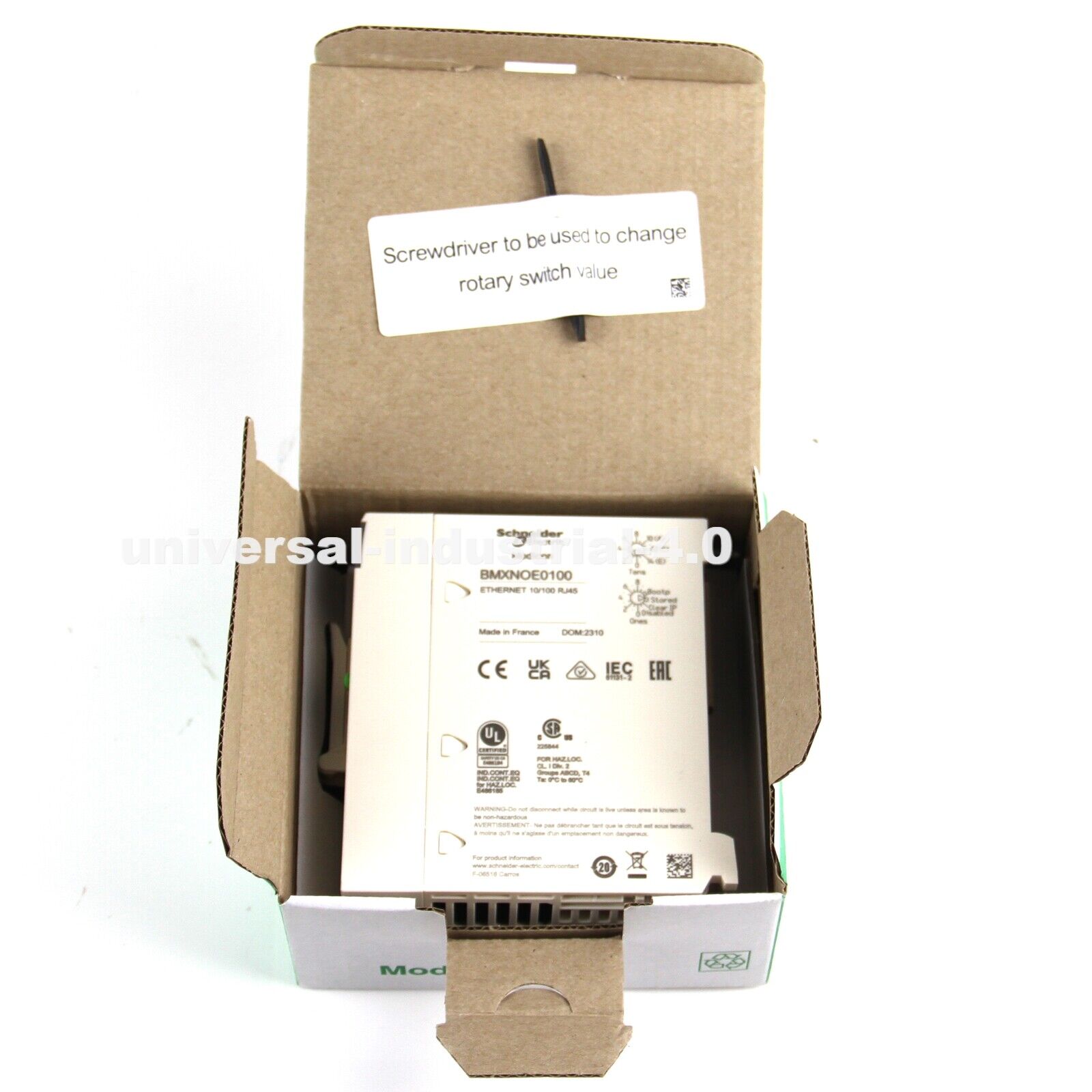 Schneider BMXNOE0100 Ethernet Module New - SCHNEIDER