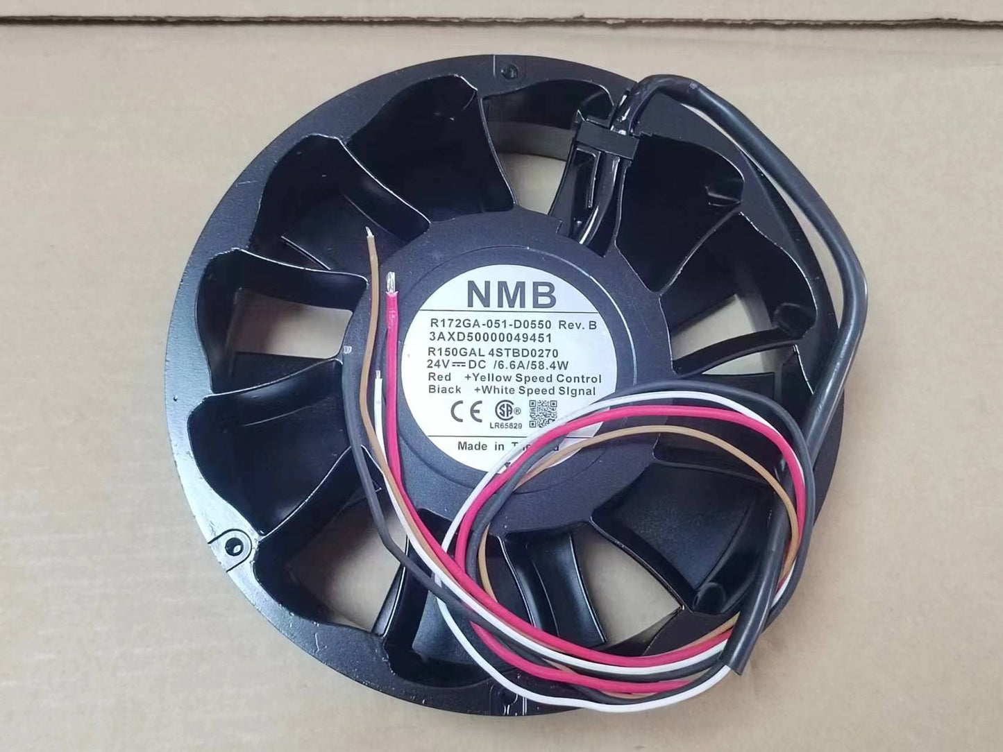 1 pcs NMB R172GA-051-D0550 3AXD50000049451 24V 6.6A 58.4W imported cooling fan
