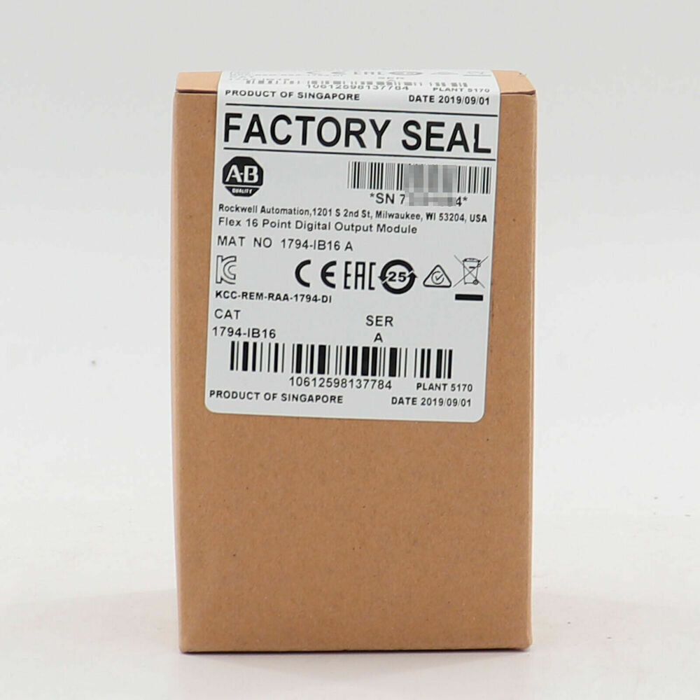 1P New Factory Sealed AB 1794-IB16 Flex Input Module - DIGIKEY