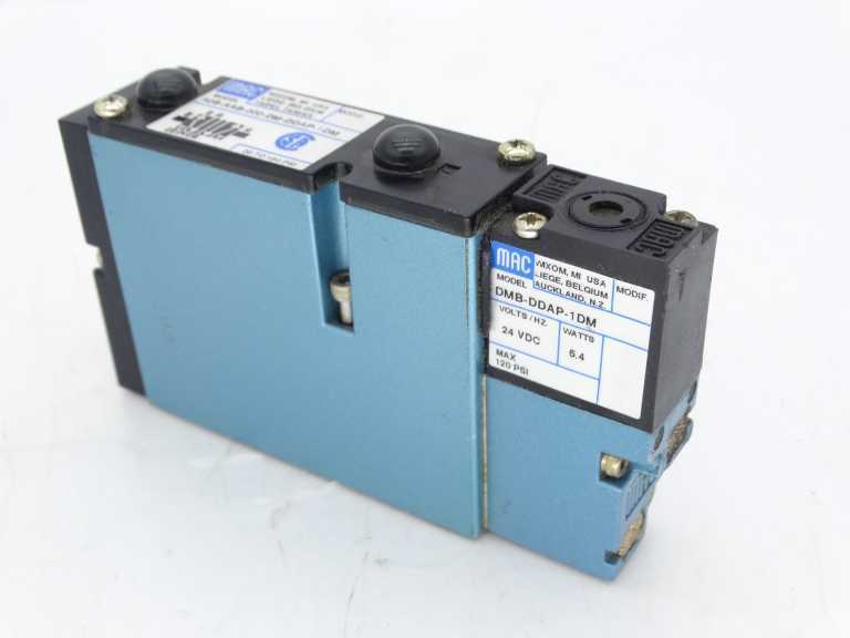 MAC VALVES INC. 92B-AAB-DM-DDAP-1DM VALVE - MAC VALVES INC.