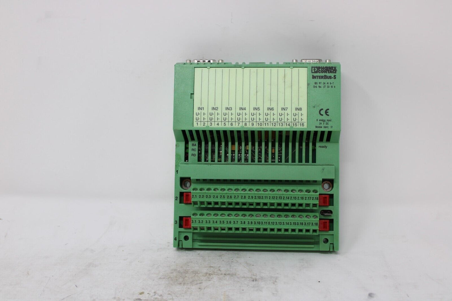 used Phoenix Contact IBS RT 24 AI 8-T Analog Input Module - PHOENIX CONTACT