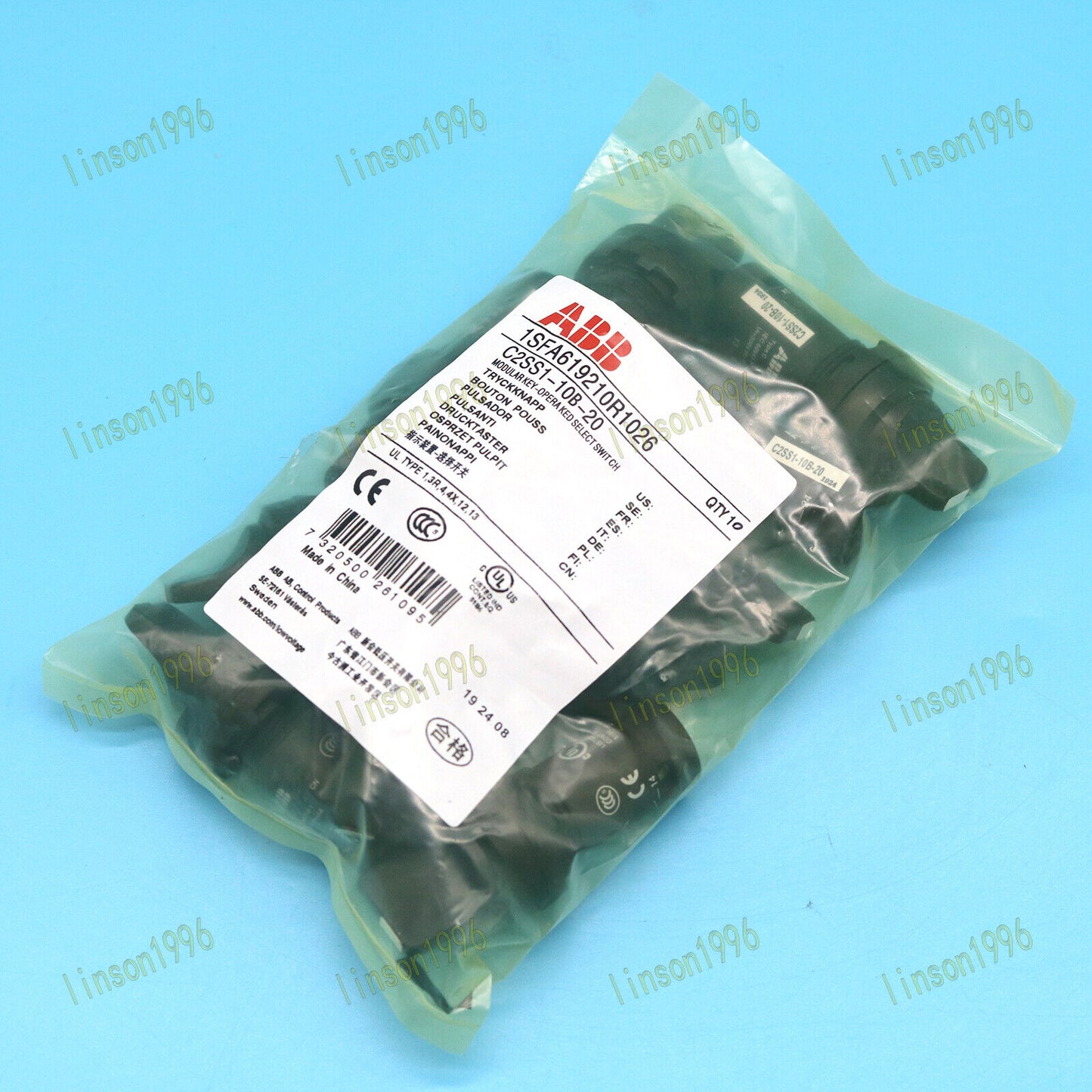 ABB C2SS1-10B-20 2NO Compact Selector Switch - ABB