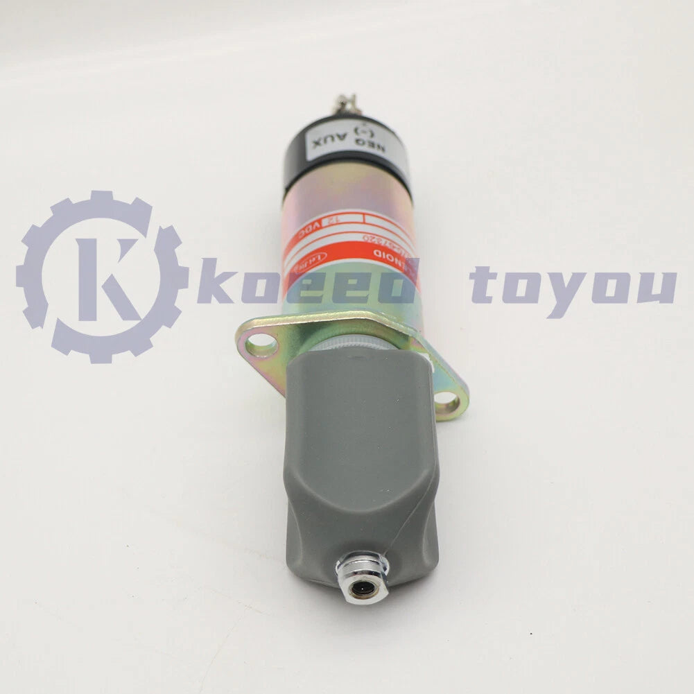 1PCS Fuel Shut Off Stop Solenoid 1504 12VDC Fit for Diesel 129470-67320